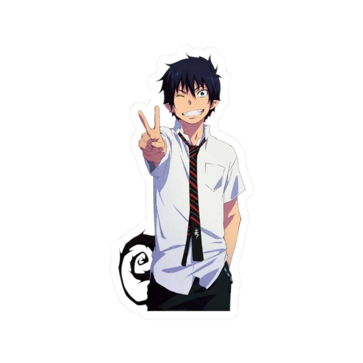 Rin Okumura Sticker | Blue Exorcist - alternate angle 3, merchandise