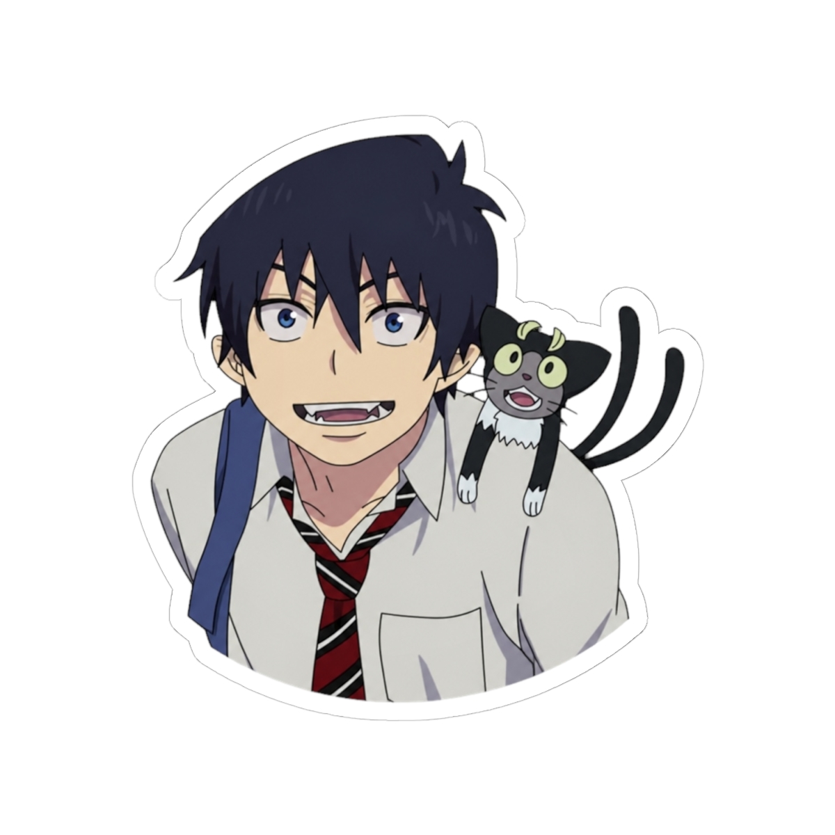 Blue Exorcist - Rin Okumura and Kuro - alternate angle 2, merchandise