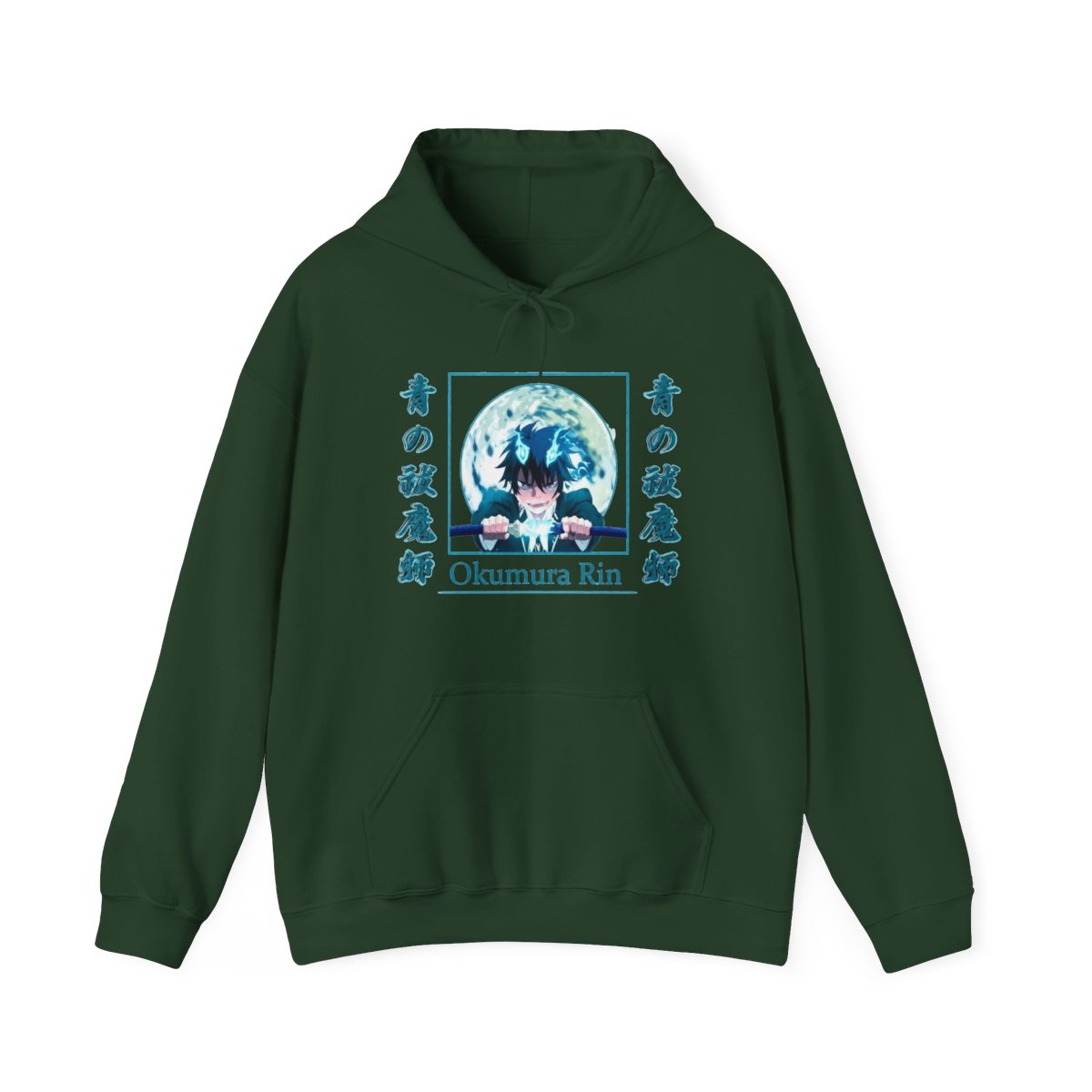 Anime Blue Exorcist Hoodie Hoodie Jacket Sweater Costume Pullover Fleece Color C - alternate angle 5, merchandise